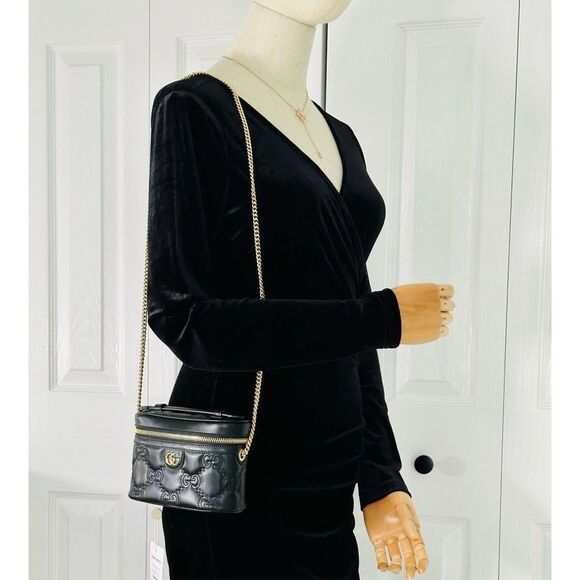 Gucci Matelasse Top Handle Mini Bag - Picture 1 of 10